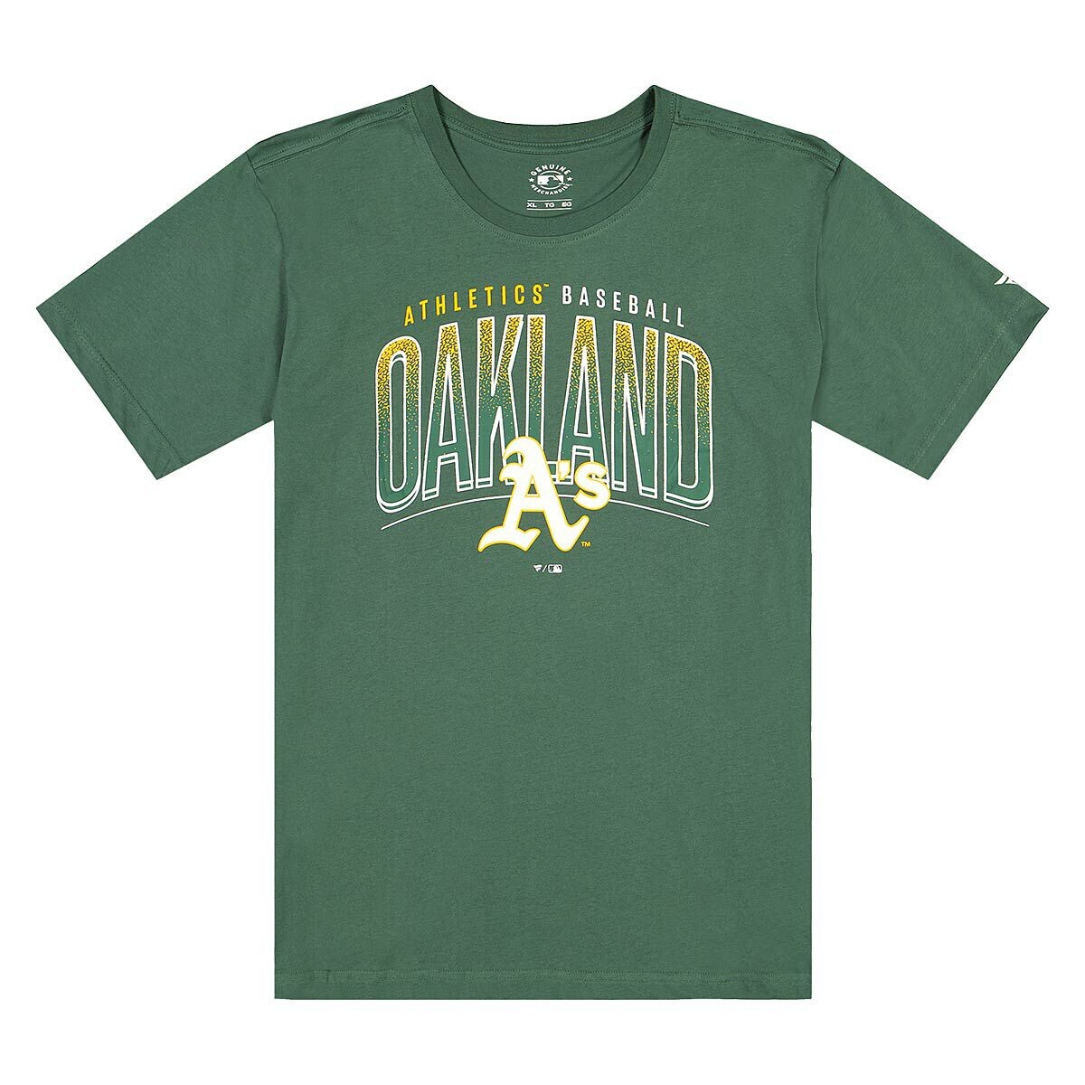 

Футболка MLB OAKLAND ATHLETICS CREW T-SHIRT Fanatics, цвет Dunkelgrün