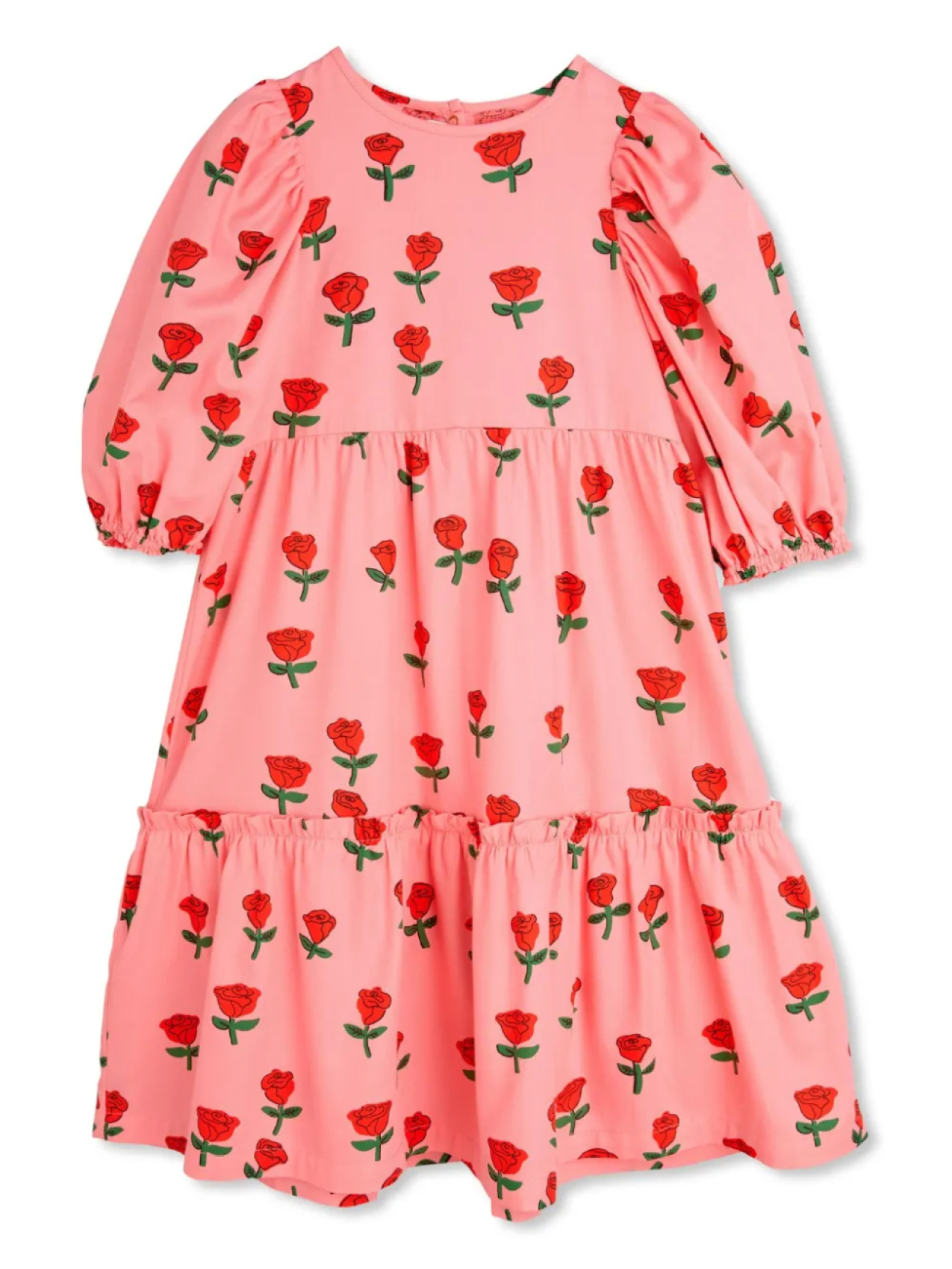 

Платье Mini Rodini из органического хлопка, розовый