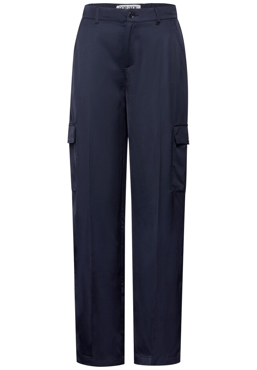 

Брюки-карго STREET ONE Regular Cargo Pants, синий