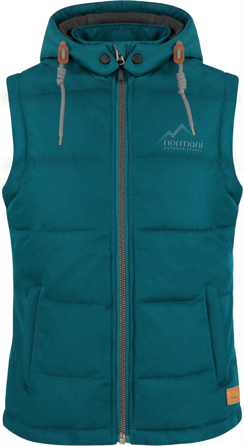 

Утепленный жилет Normani Outdoor Sports Damen Winter-Steppweste Paihia, синий