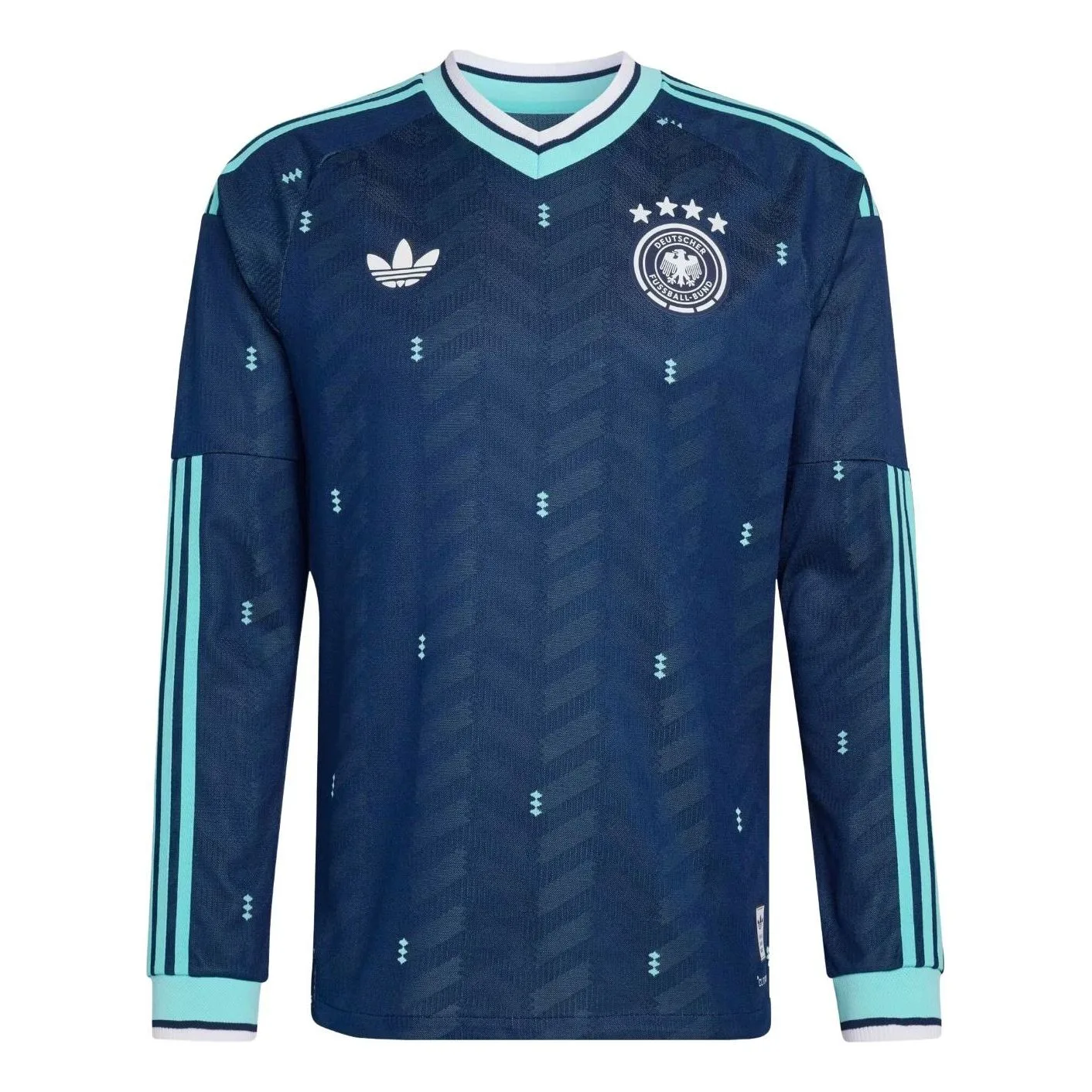 Футболка с длинным рукавом Adidas Germany 26 Away Authentic 'Collegiate Navy'