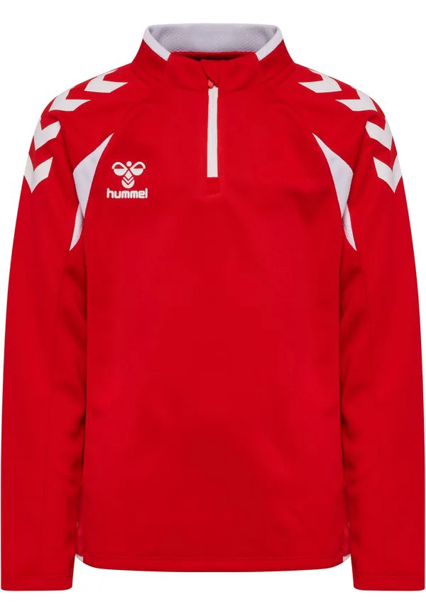 2.0 топ с длинными рукавами и молнией до середины груди Hummel, True Red White