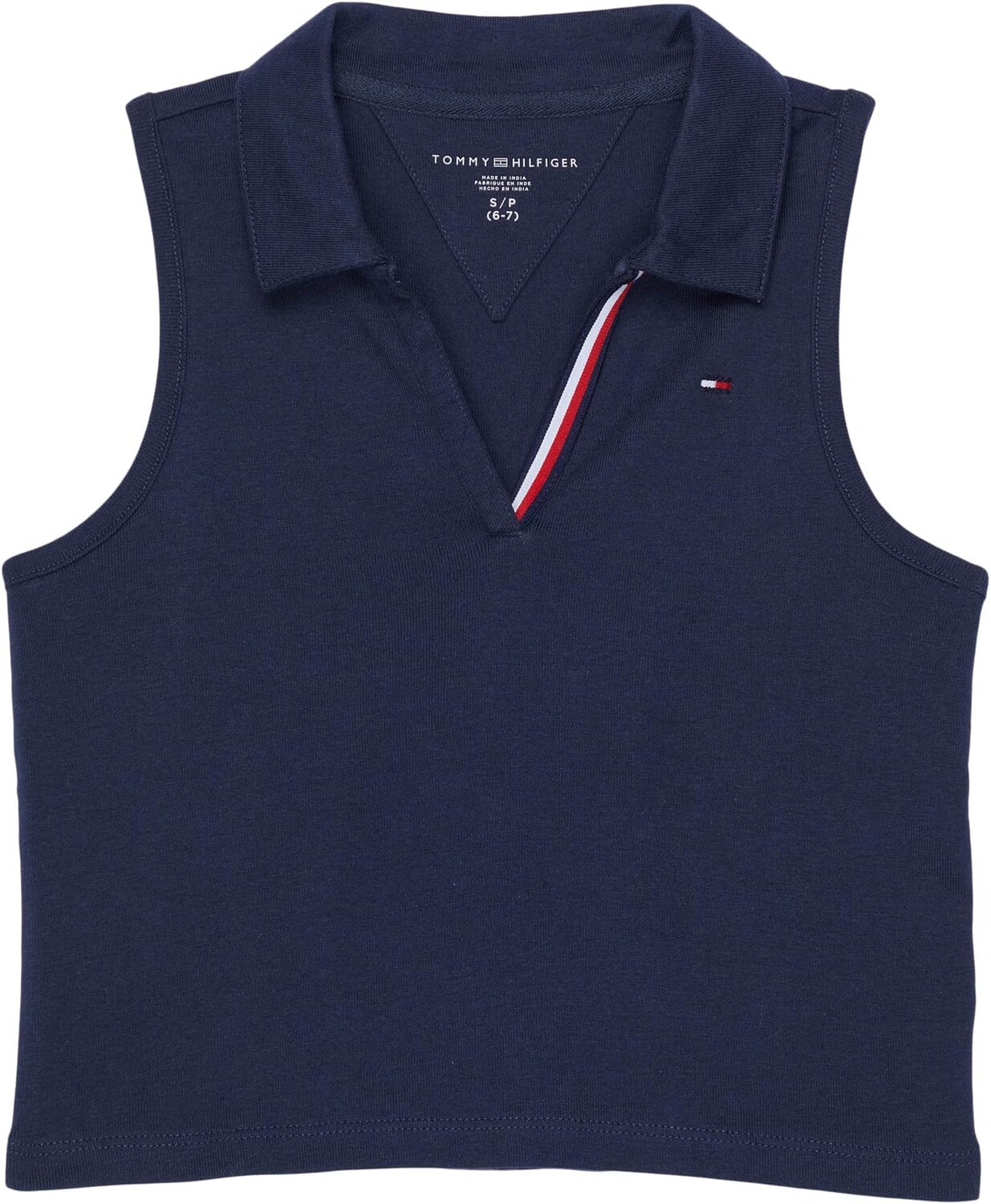 

Топ Tommy Hilfiger Sleeveless Knit Top, цвет Cobalt Sapphire