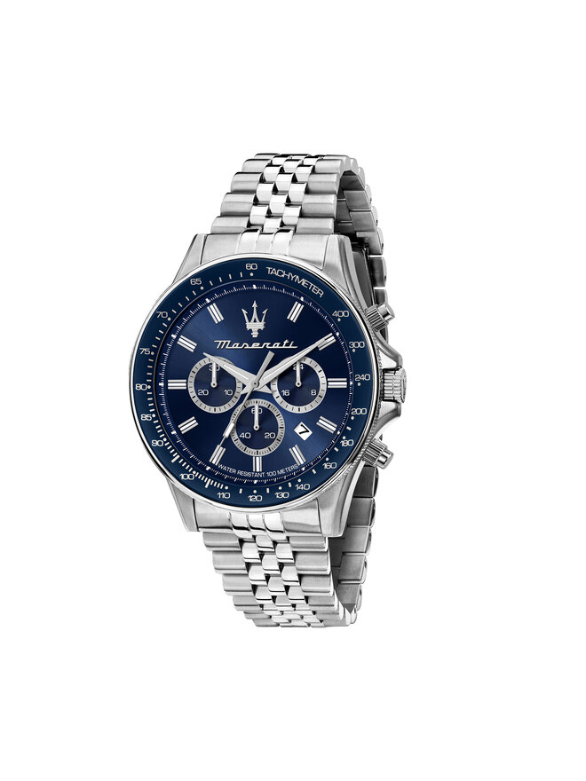 

Часы Sfida Chronograph R8873640025 Maserati, серебряный