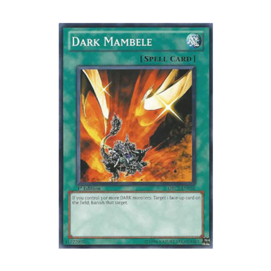 

CCG Темная Мамбеле (Обычная), Yu-Gi-Oh - Order of Chaos - Singles