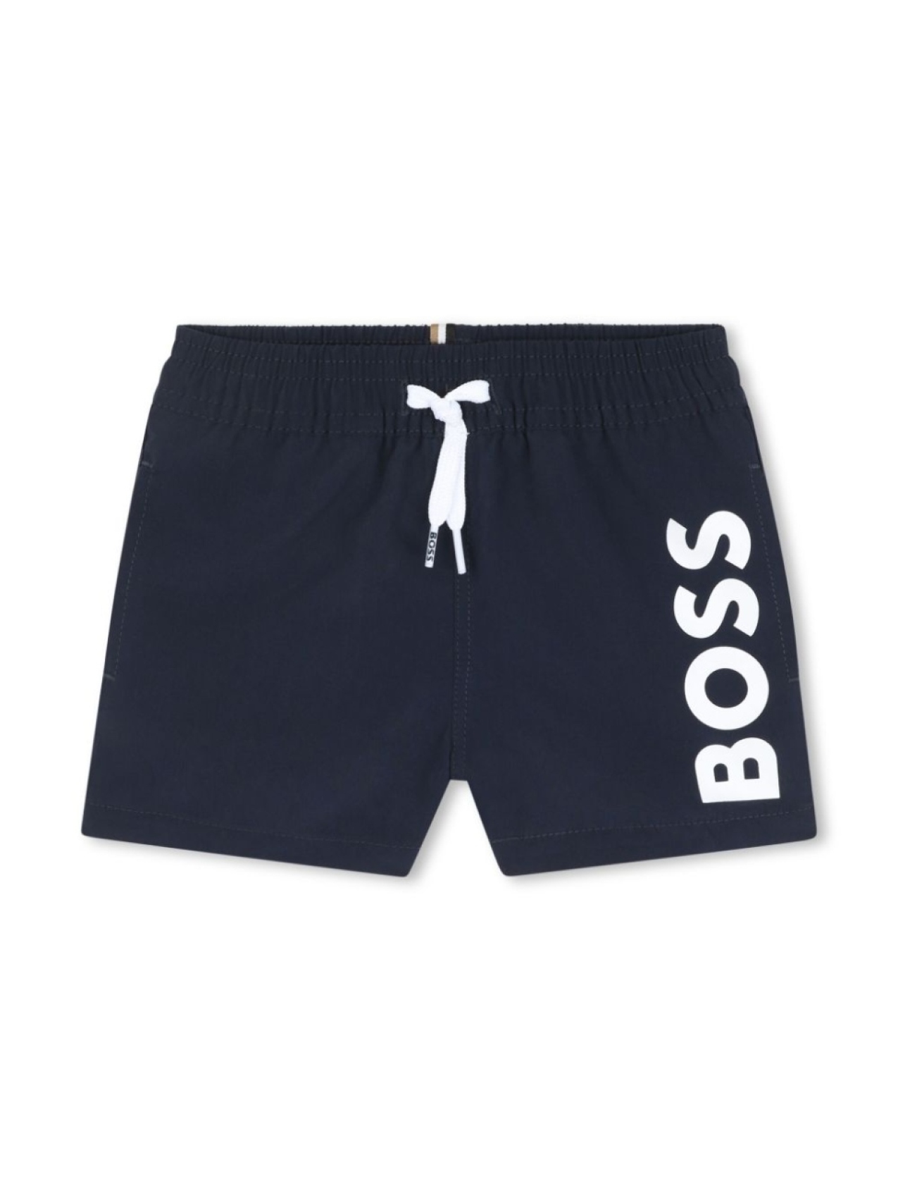 

BOSS Kidswear плавки-шорты с логотипом, синий