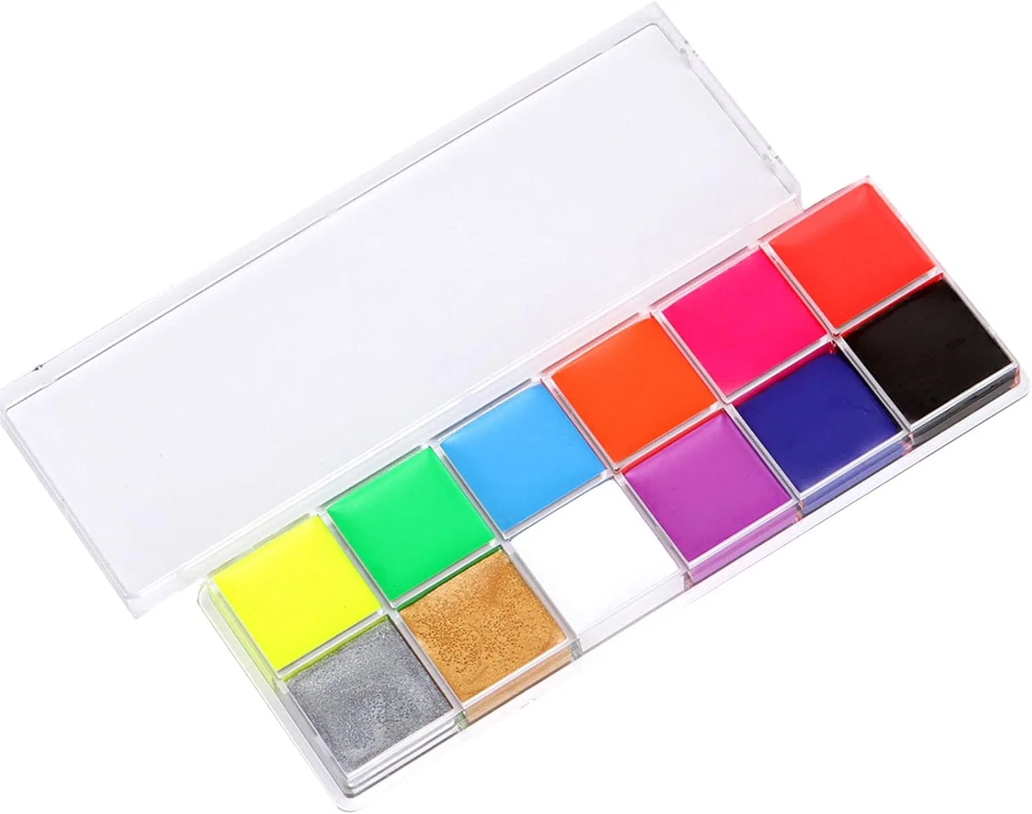 Аквагрим Glow UV 12 цветов jkly мм Jklymm