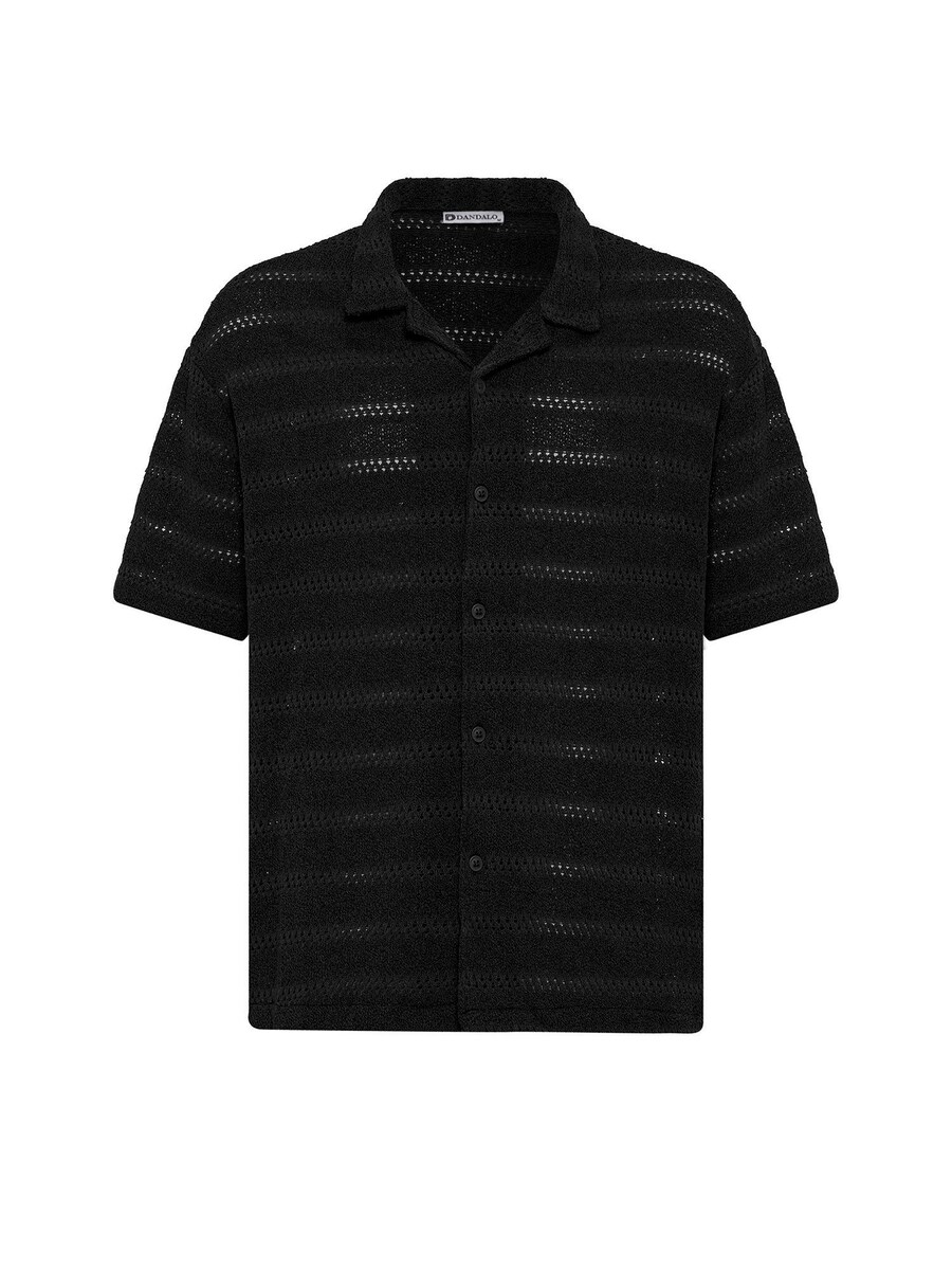 

Рубашка на пуговицах Comfort fit Dandalo, черный