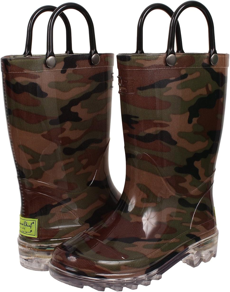 

Ботинки Western Chief Lighted Rain Boots, цвет Camo