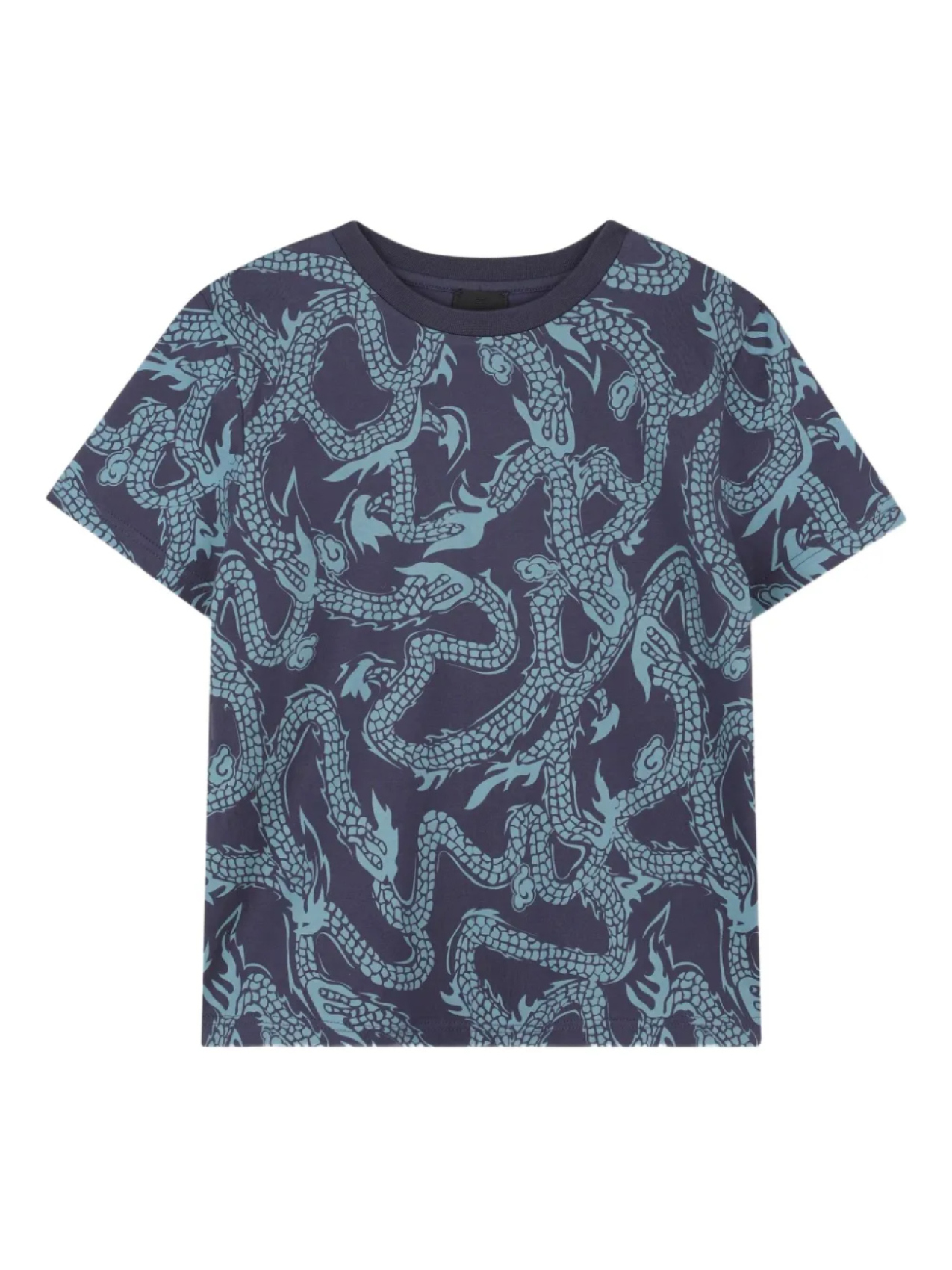 

Givenchy Kids футболка с графичным принтом, синий