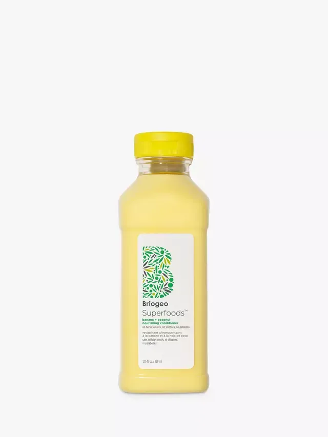 Питательный кондиционер для волос Superfoods с бананом и кокосом, 369 мл Briogeo