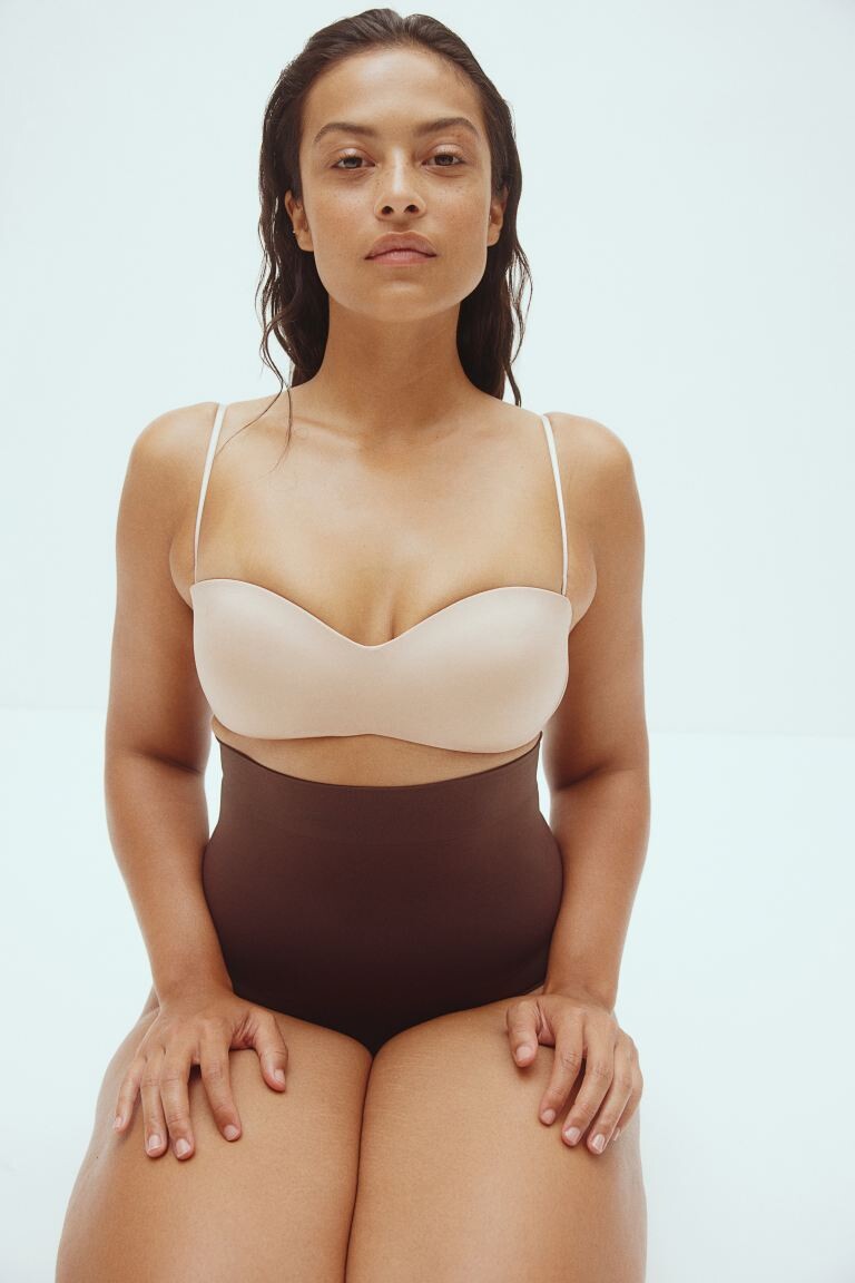 

Эластичные и моделирующие комбинезоны устойчивой формы H&M, коричневый