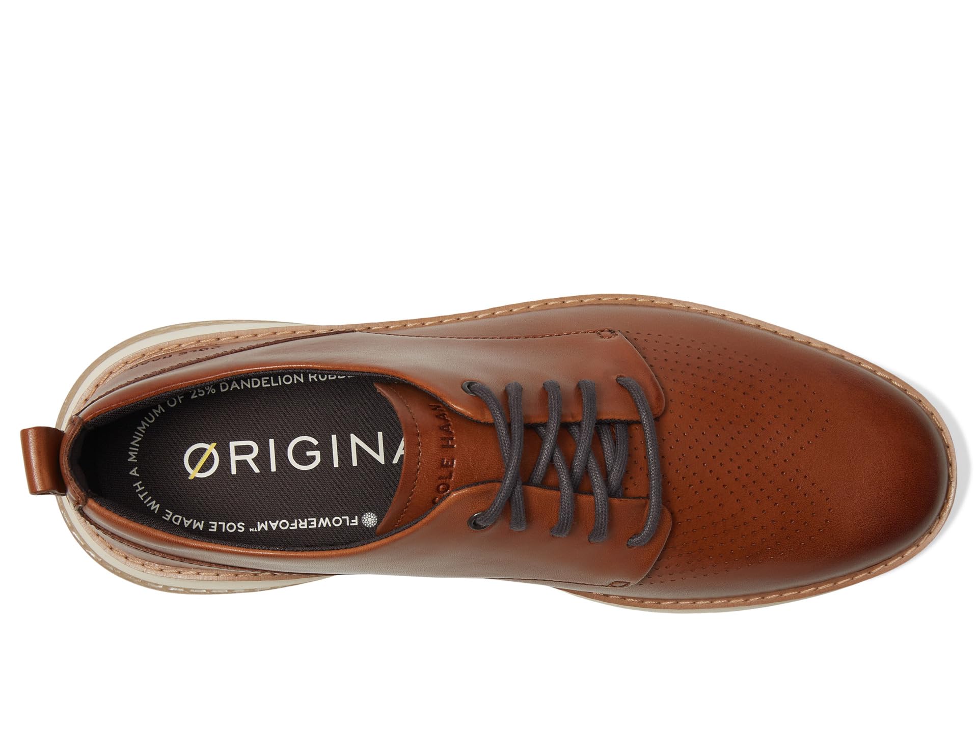 Оксфорды Cole Haan Originalgrand Energy Weave Plain Toe Oxford, цвет British Tan/Ivory/Dark Chocolate — фото 2