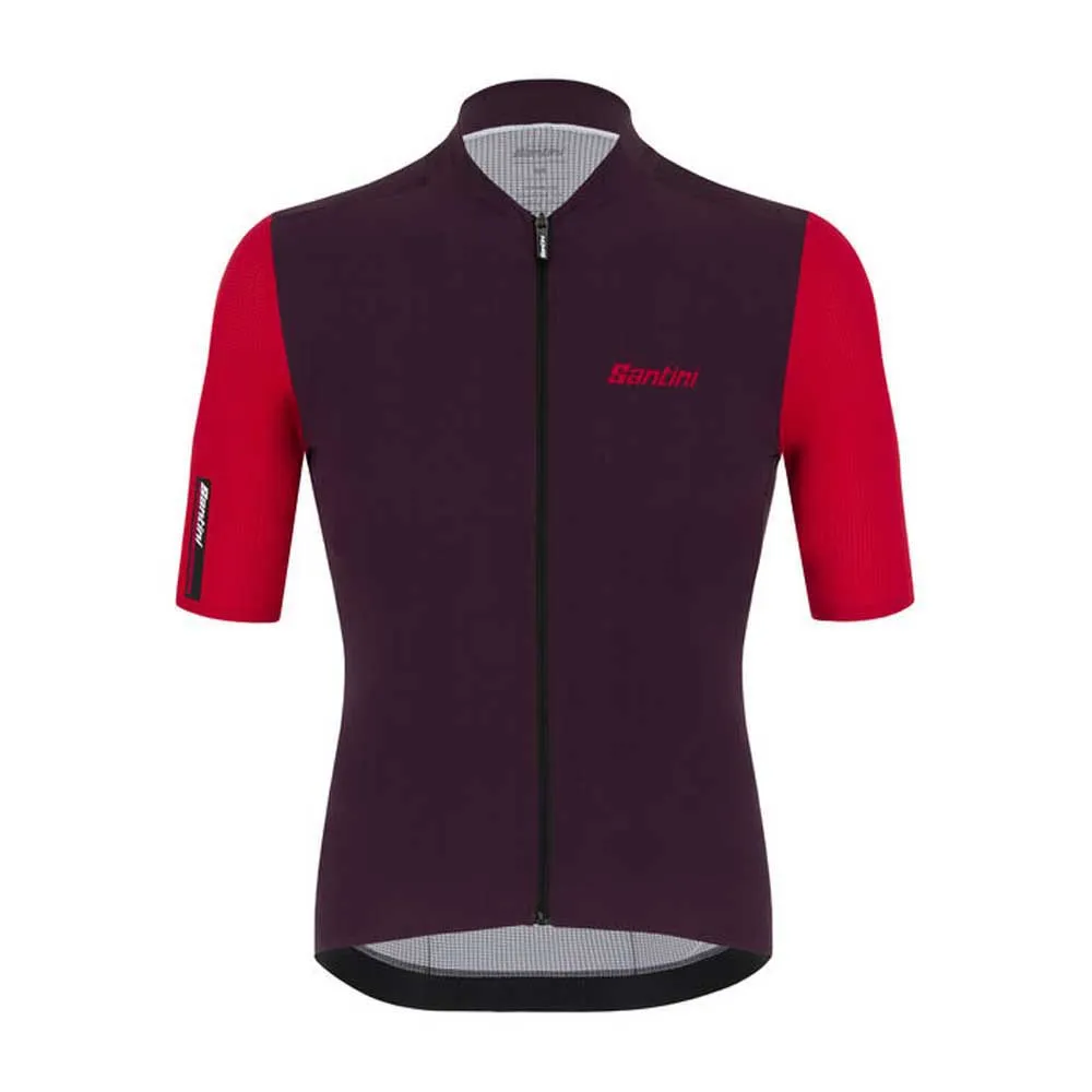 

Джерси с коротким рукавом Santini красныйux Vigor, красный