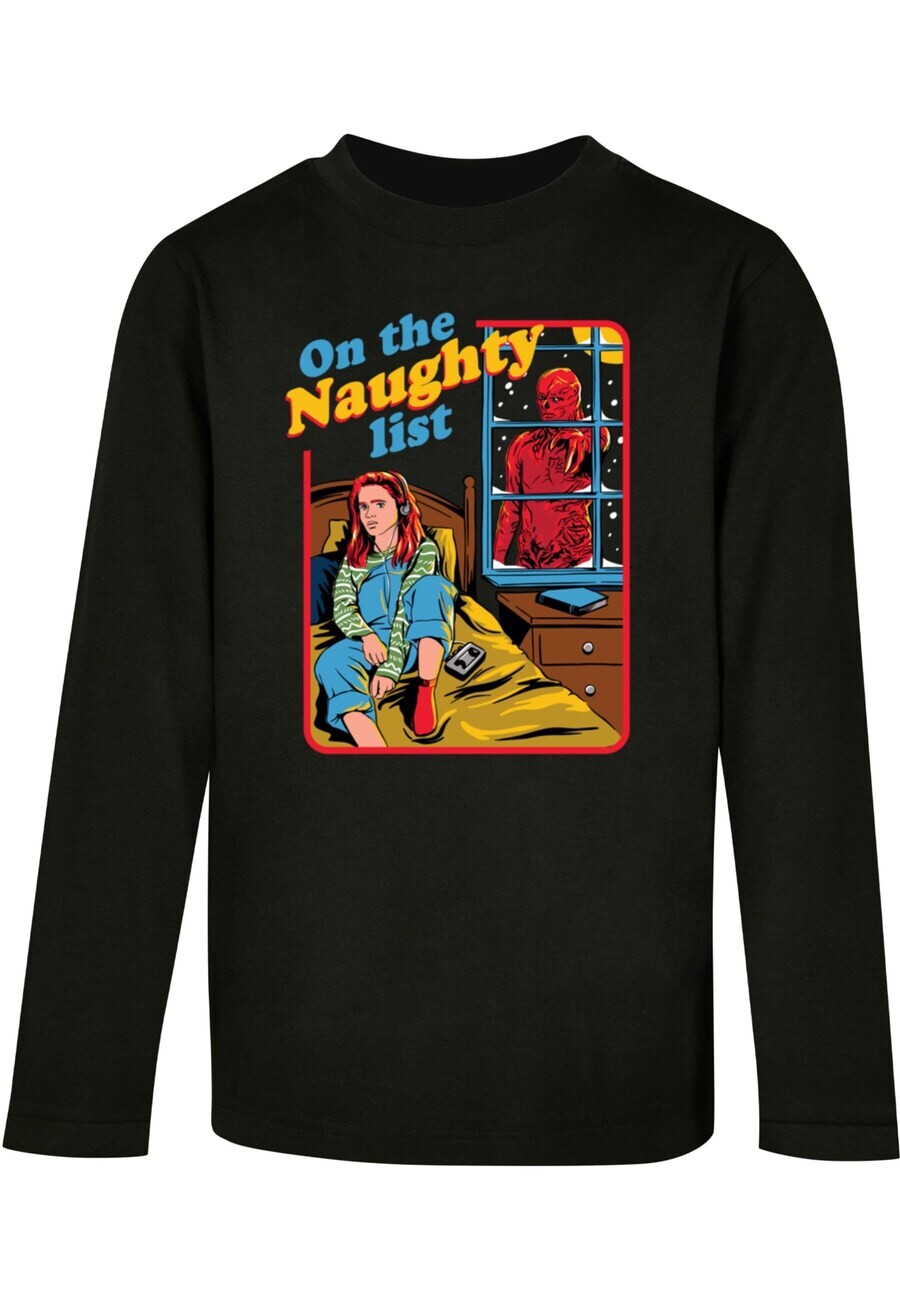 

Лонгслив ABSOLUTE CULT Shirt Stranger Things - Naughty List, черный