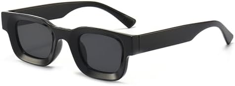 

Модные солнцезащитные очки 2027 года, маленькие квадратные, для женщин, ретро-очки, защита от УФ-излучения UV400, трендовые солнцезащитные очки для женщин и мужчин MTZJH, Mn5306-c1