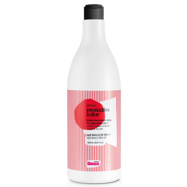 

Защитный шампунь для волос с экстрактом ягод асаи, 1000 мл Glossco Professional Protective color