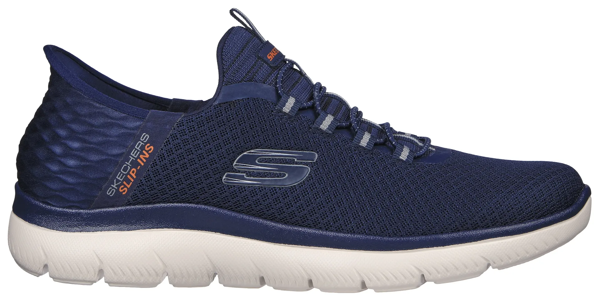 Skechers Slip-On Sneaker "SUMMITS-", повседневная обувь со вставной пяткой для удобства входа, цвет морской волны — фото 4