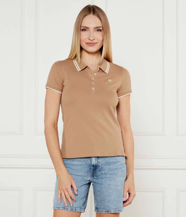 

Рубашка поло Slim fit Tommy Hilfiger, желтый