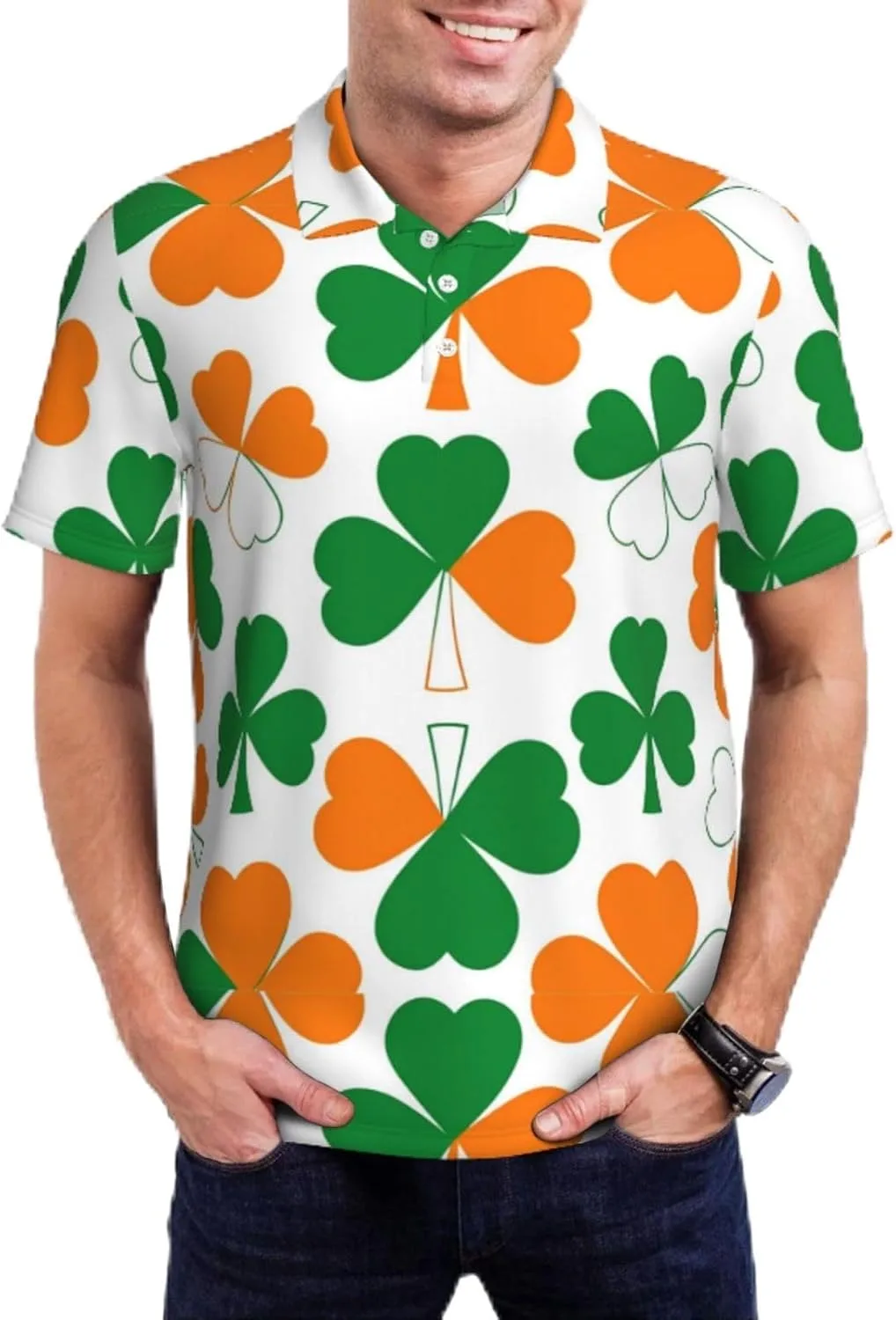 

Мужская футболка для гольфа Performance с влагоотводящим эффектом и быстрой сушкой JZDACH