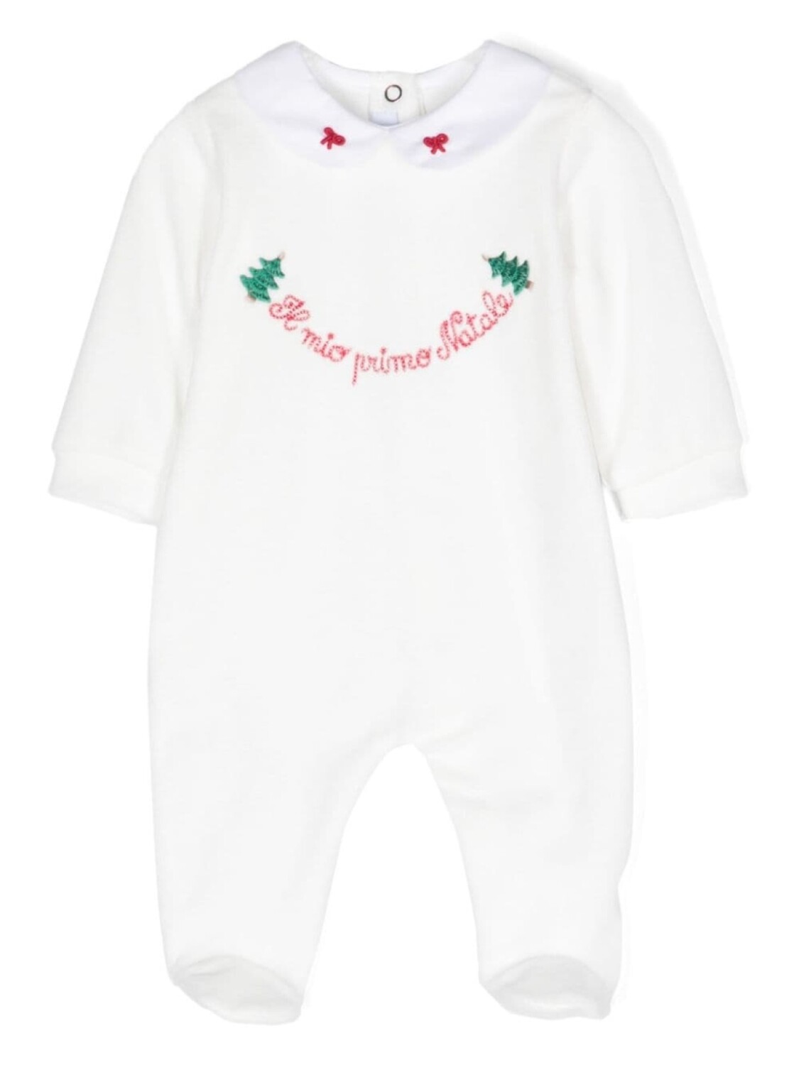 

Siola комбинезон Il Mio Primo Natale с длинными рукавами, белый