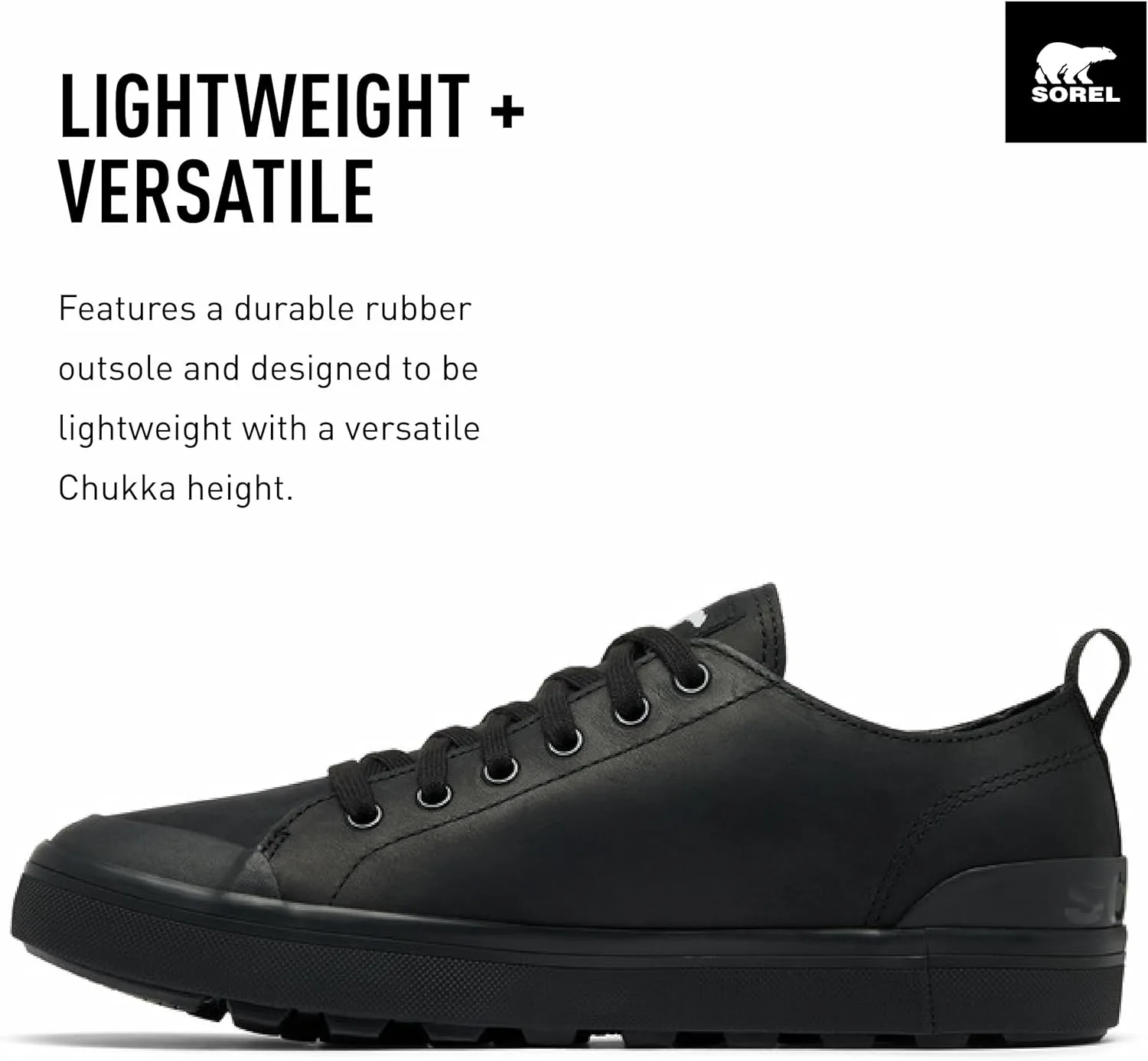 Водонепроницаемые кроссовки Sorel Men's Metro II Low, черный — фото 3