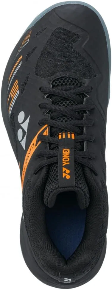 Кроссовки для бадминтона YONEX Power Cushion Cascade, Black/Orange — фото 4
