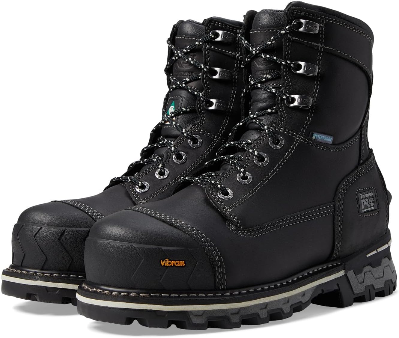 

Водонепроницаемые кроссовки Timberland PRO Boondock 8 дюймов с защитным носком из композитного материала, Black