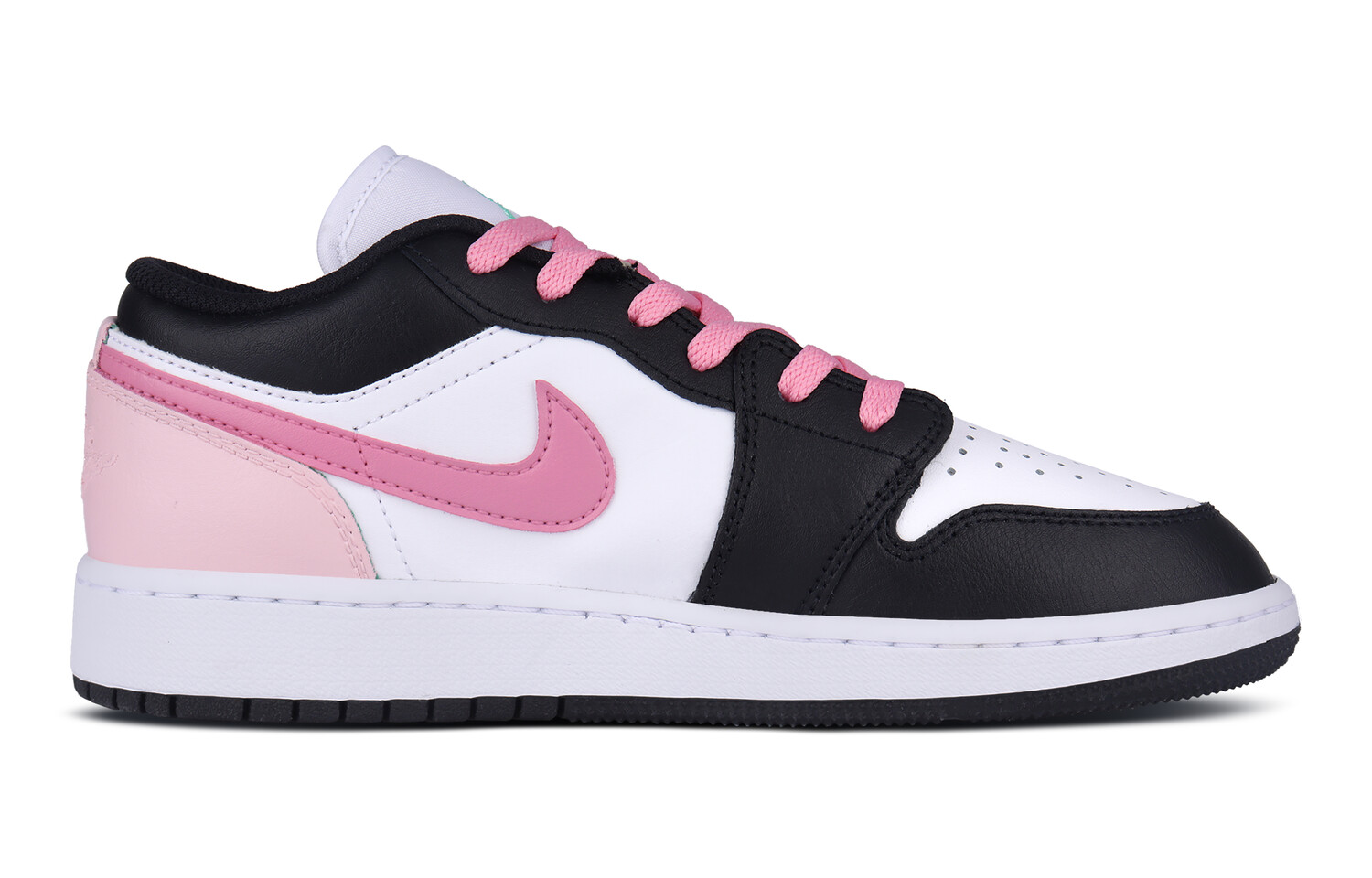 

Кроссовки Air Jordan 1 Vintage Basketball Shoes Women's Low-top Pink/white/black, черный