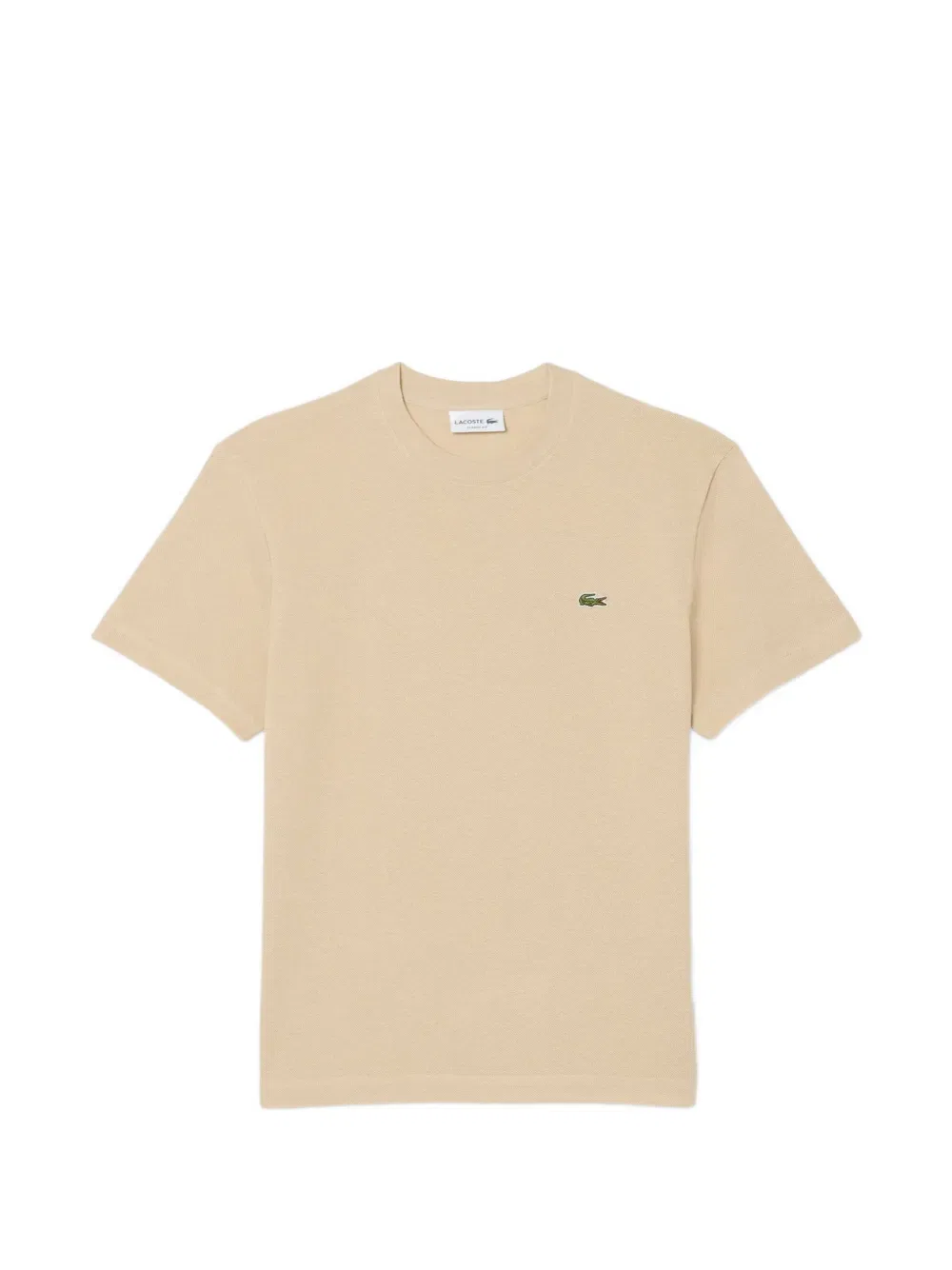 Футболка с круглым вырезом Lacoste, нейтральный
