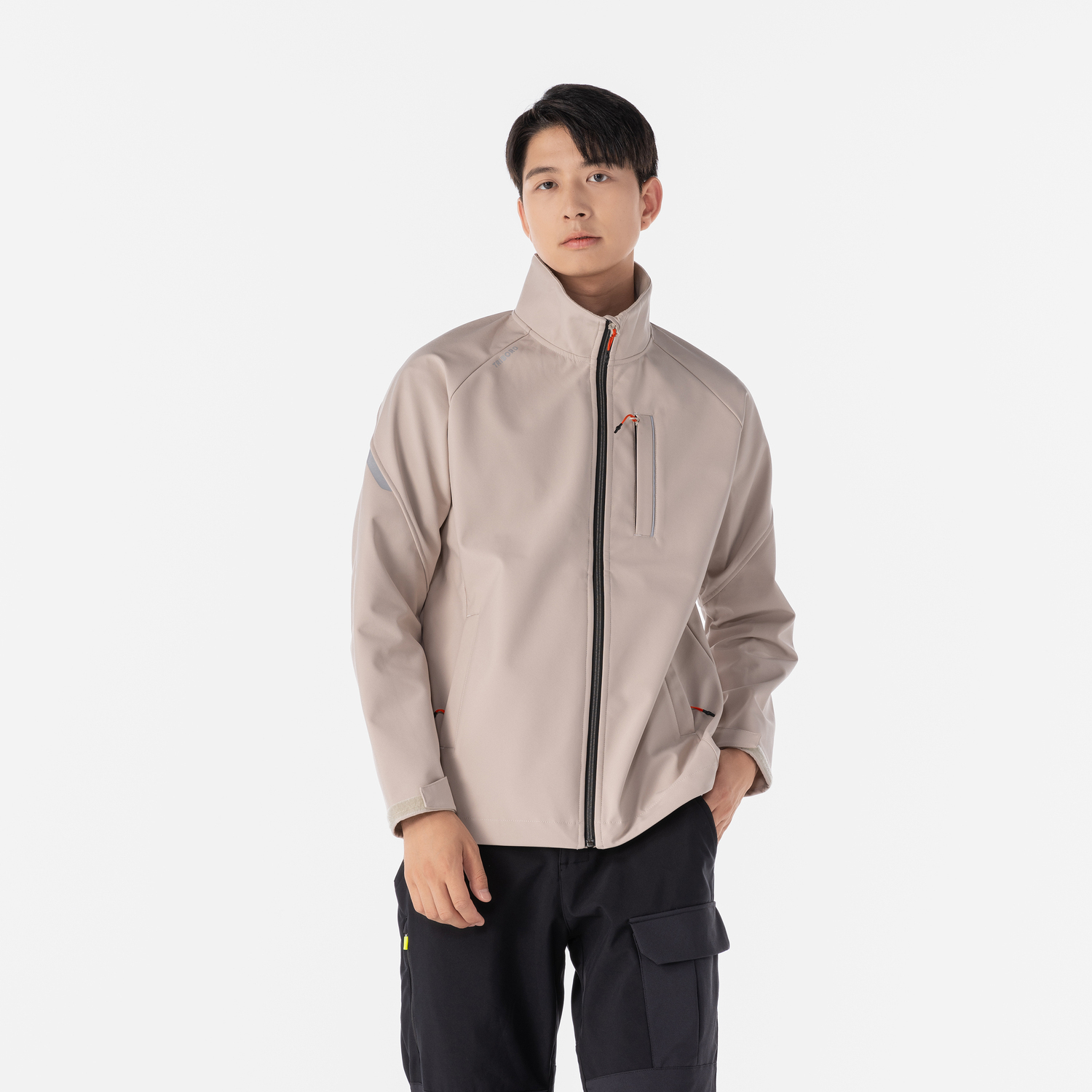 

Бежевая унисекс мягкая куртка Tribord Sailing 300 CN