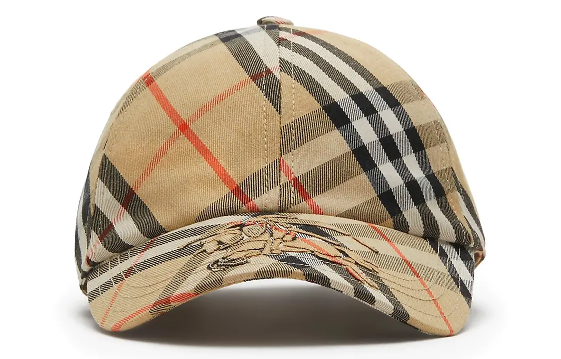 

Burberry Бейсболка в клетку, Brown