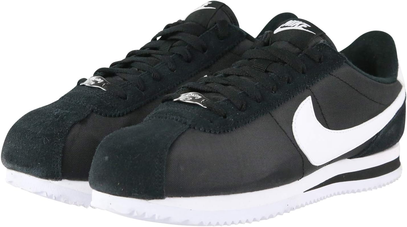 Кроссовки Nike Boys' Court Borough Low 2 PSV, Multicolour Black White Metallic Silver 011 — фото 3