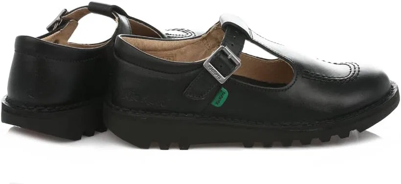 Кроссовки для девочек Kickers, черные — фото 4