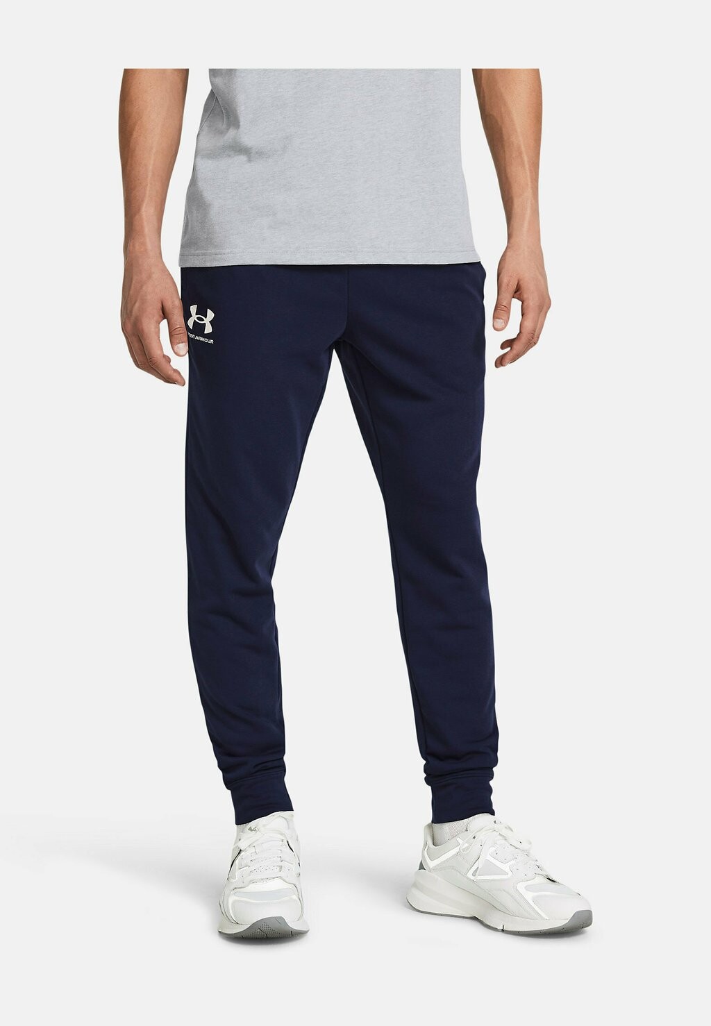 

Спортивные брюки Warmup Rival Under Armour, цвет midnight navy