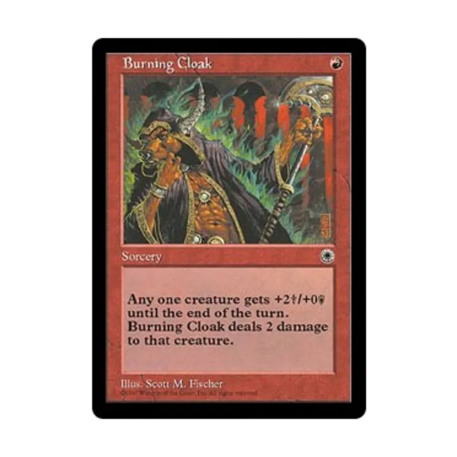 

CCG Пылающий плащ (С), MTG - Portal