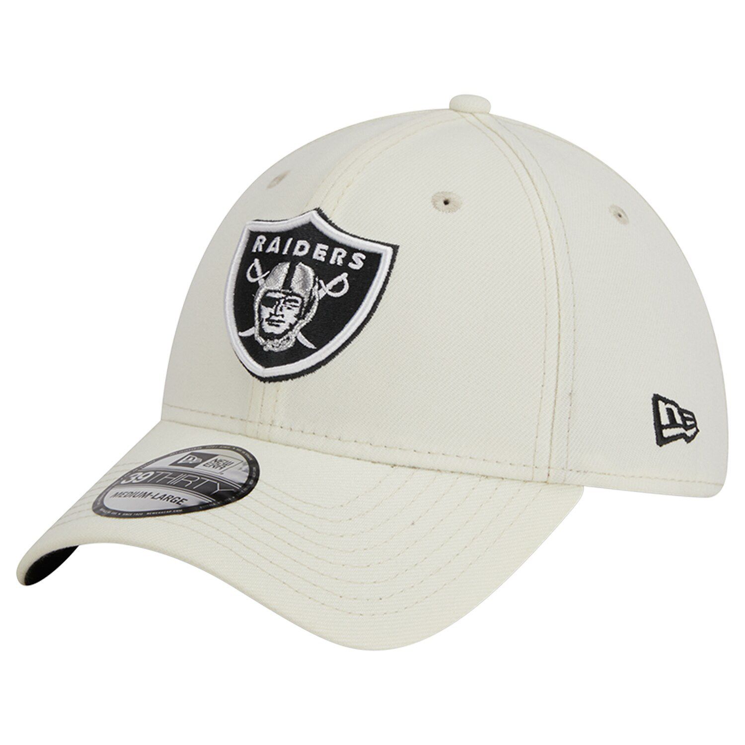 

Мужская кремовая кепка New Era Las Vegas Raiders Classic 39THIRTY Flex Hat