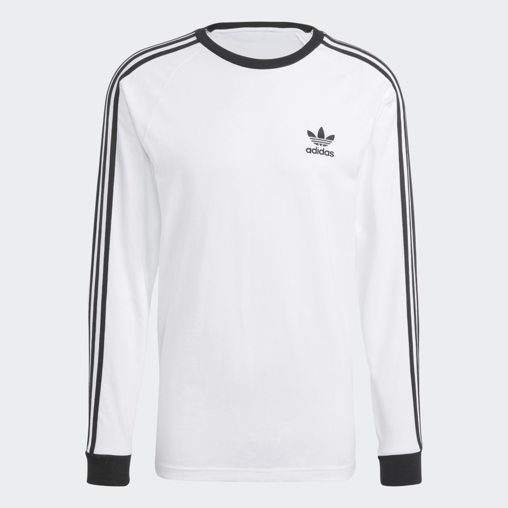 

Лонгслив Adidas Adicolor Classics 3-Stripes Long Sleeve Tee, белый