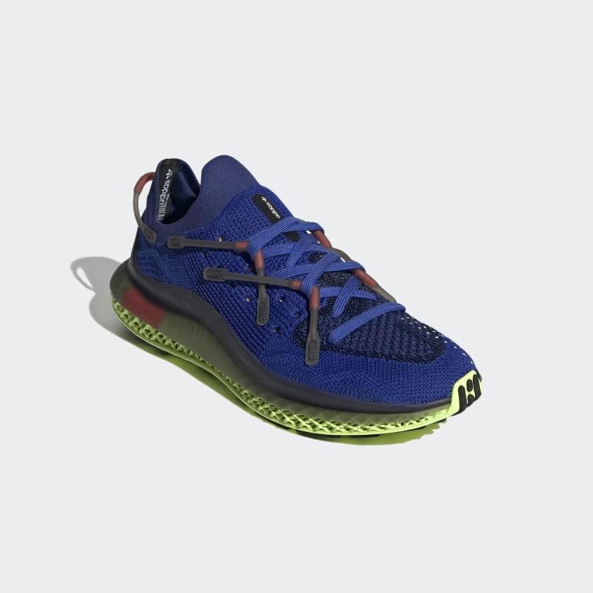 Кроссовки adidas Men's 4DFWD 2, черный/синий/желтый/светло-желтый/ярко-синий — фото 4
