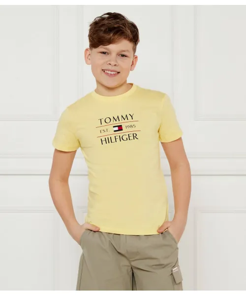 

Футболка Regular fit Tommy Hilfiger, желтый