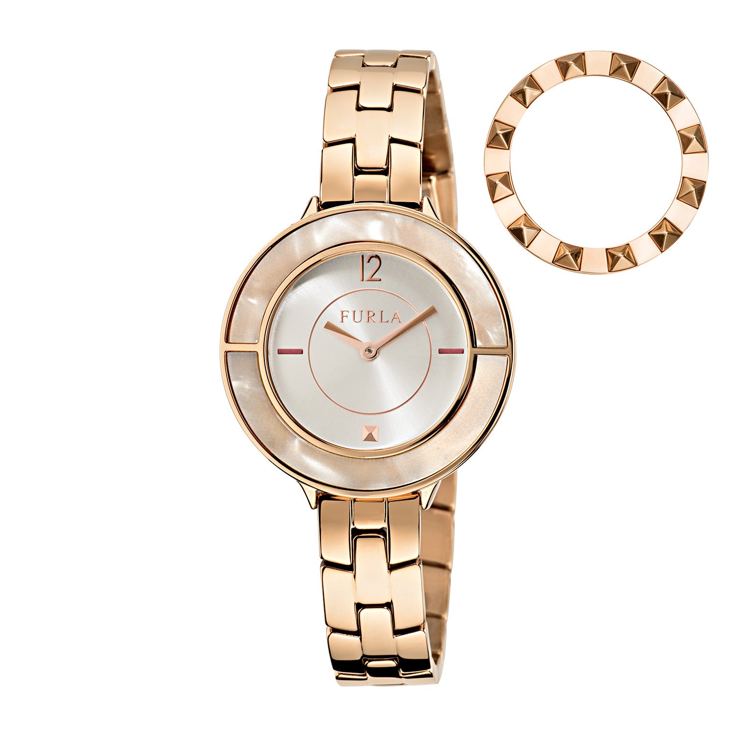 

Женские часы Furla Club с серебряным циферблатом и нержавеющей сталью
