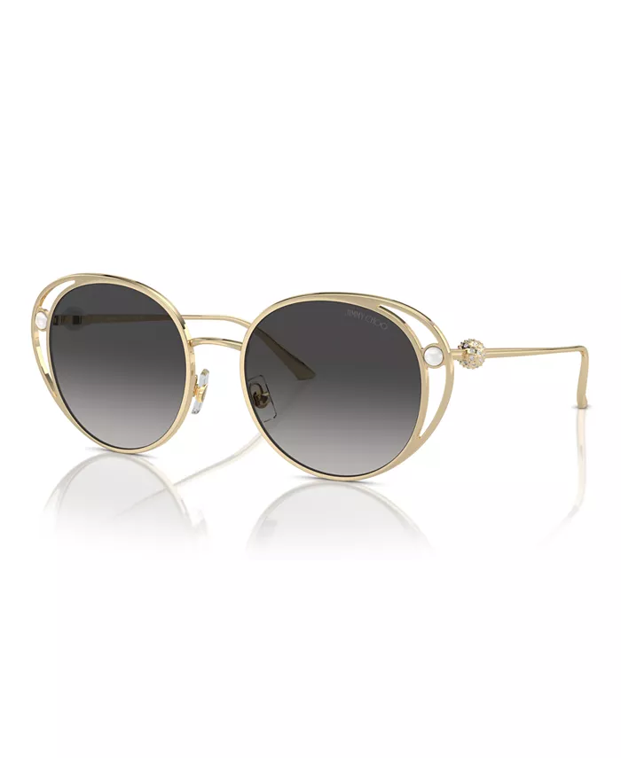 

Женские солнцезащитные очки, JC4003HB Jimmy Choo, золотой