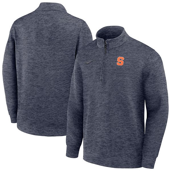 Мужская толстовка Nike Dri-FIT Half-Zip Pullover в цвете navy syracuse orange Nike