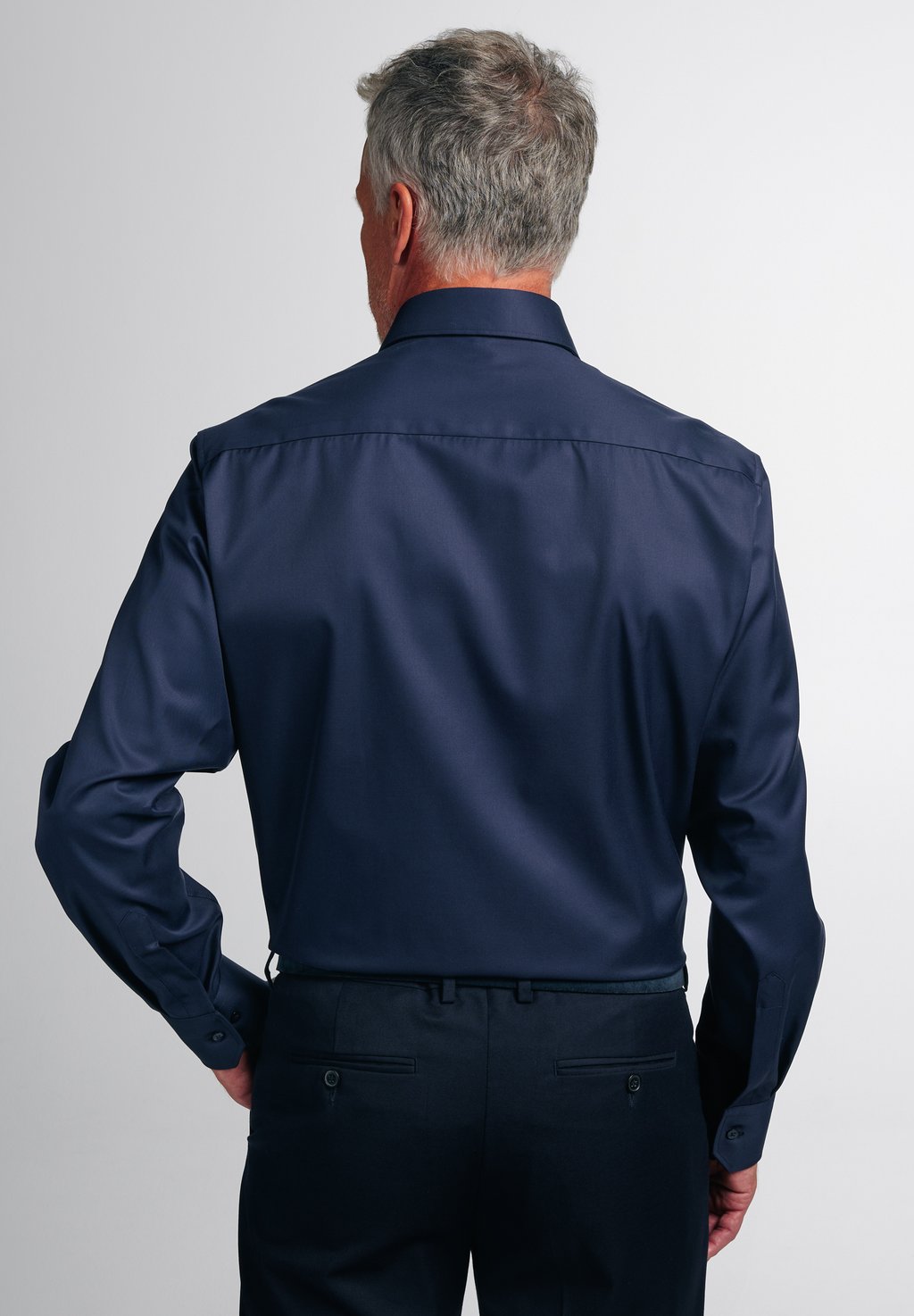 

COMFORT FIT Cover Shirt Eterna, деловая рубашка синий