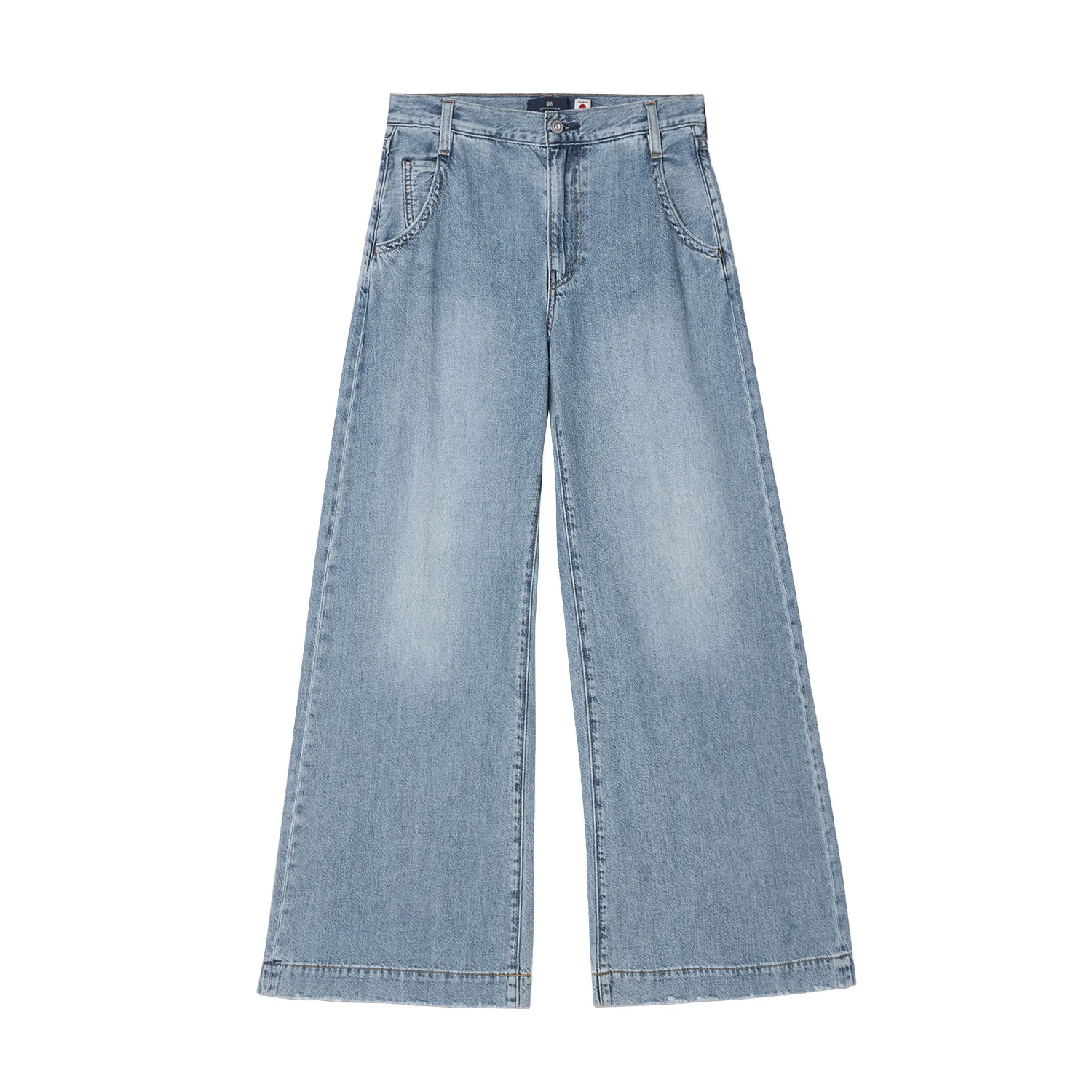 Levis Джинсы женские светло-голубые умеренно широкие