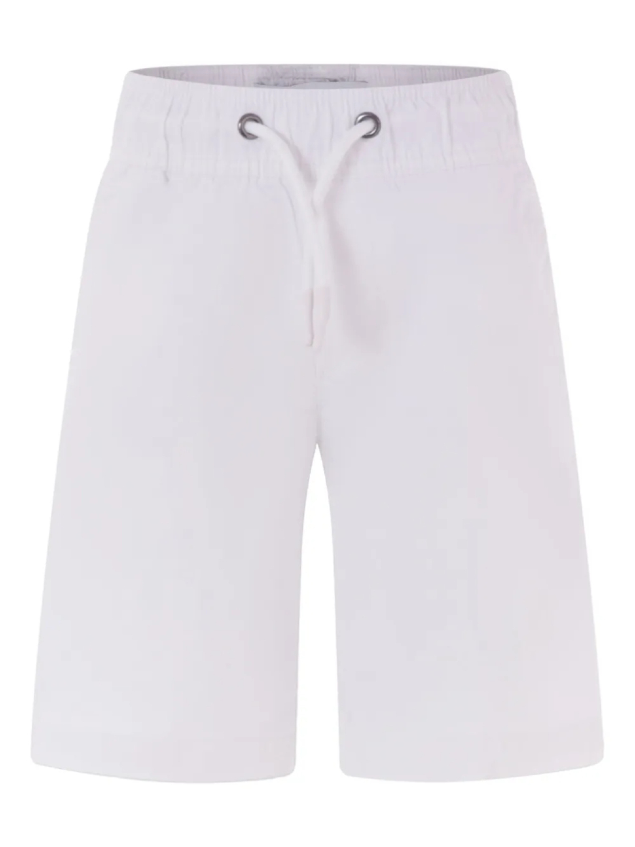

TRUSSARDI JUNIOR шорты с вышитым логотипом, белый