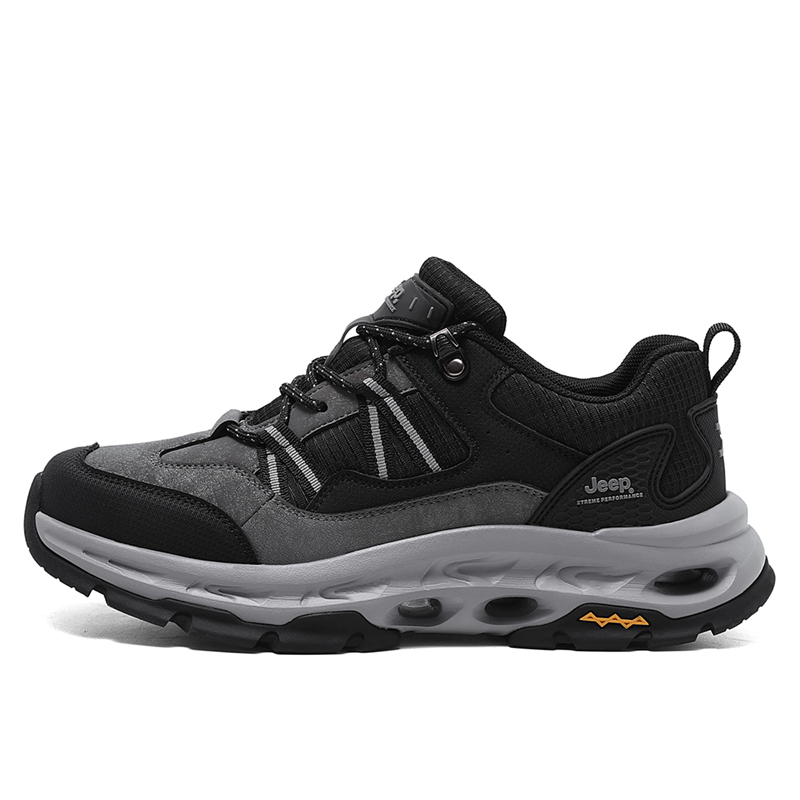 

Низкие походные ботинки мужские серые Jeep, Gray