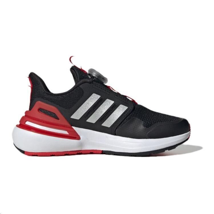 Кроссовки adidas Rapidasport BOA Kids Lifestyle Shoes Kids Low-top Black/silver/red, красный — фото 2