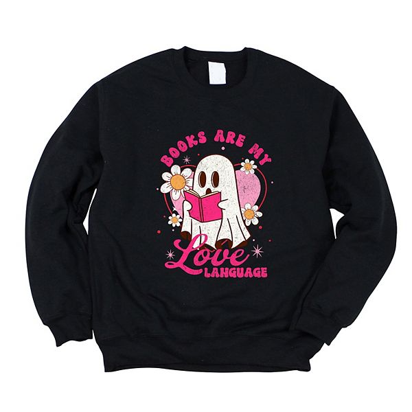 

Футболка Books are my love language ghost Simply Sage Market, Midnight, Зеленый, Футболка Books are my love language ghost Simply Sage Market, Midnight