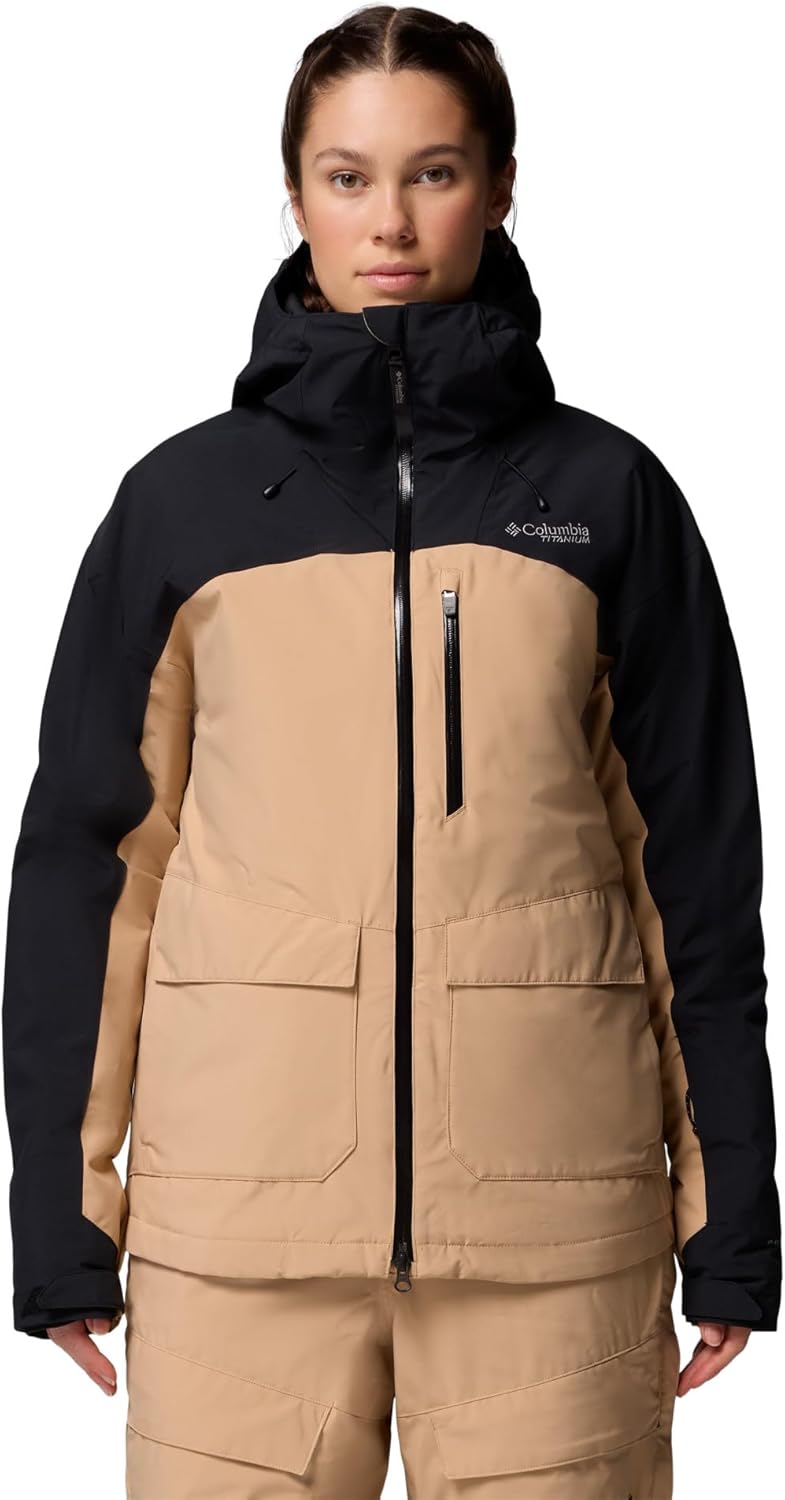 

Columbia женская утепленная куртка Highland Summit III, Canoe/Black